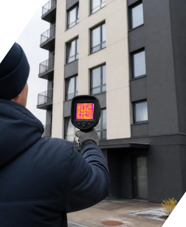 Тепловизионное обследование зданий в Саянске от 5087 р. | ЭкспертизаРоссия